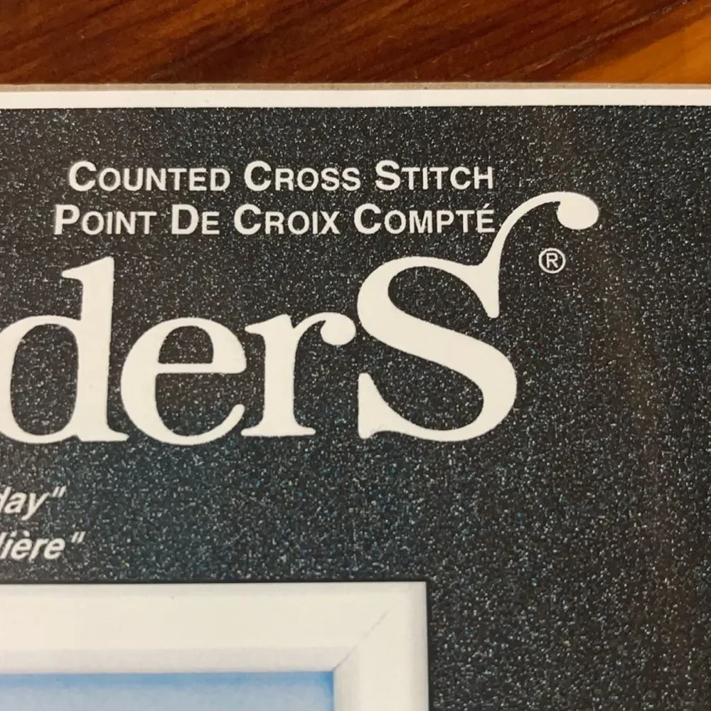 Weekenders “My Little Boy” Counted Cross Stitch w/Mat NEW
